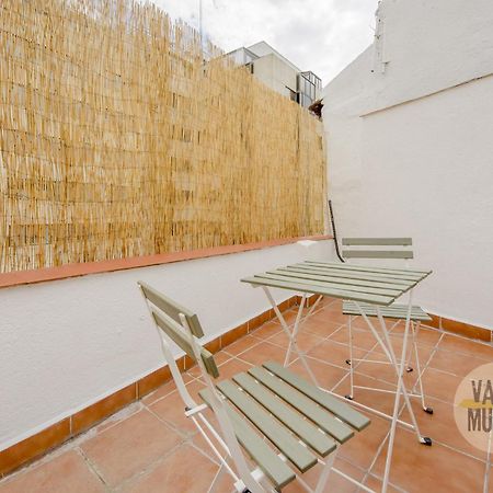 Atico Calle Silva Para 3Pax Con Terraza Esquina Con Gran Via E2 Madrid Eksteriør billede