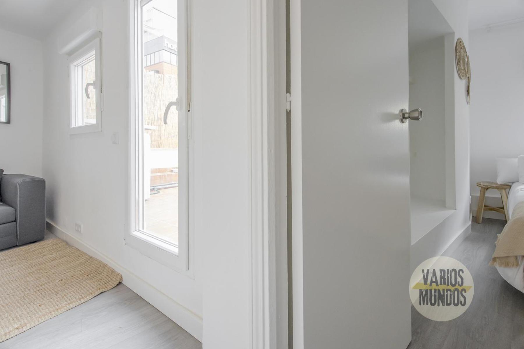 Atico Calle Silva Para 3Pax Con Terraza Esquina Con Gran Via E2 Madrid Eksteriør billede